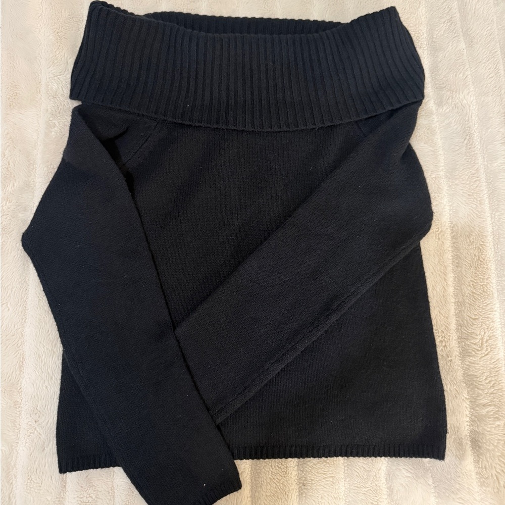 Off Shoulder Sweater - image 1